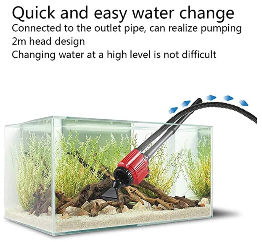 Electric Aquarium Gravel Cleaner and Water Changer