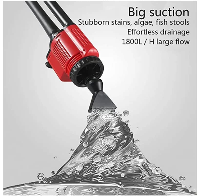 Electric Aquarium Gravel Cleaner and Water Changer