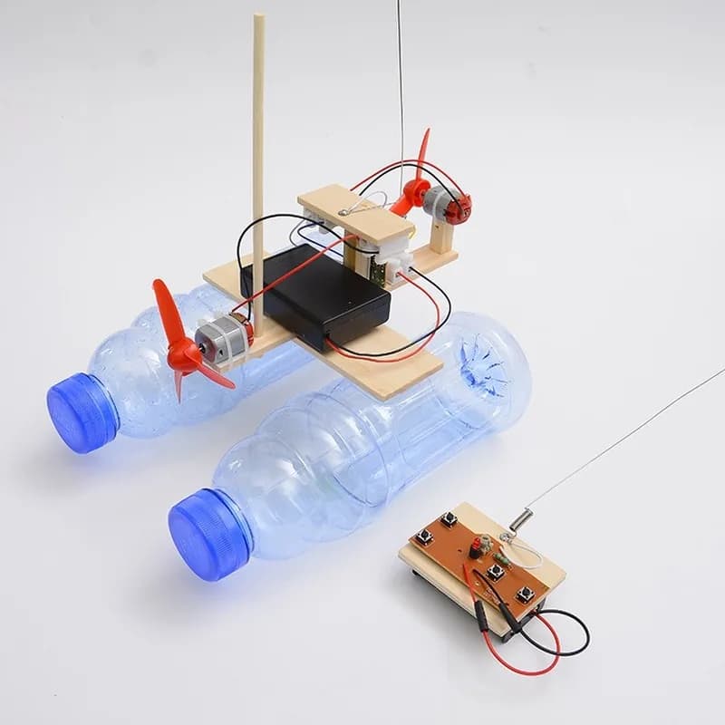 Remote Control Wind Ship Model Kit