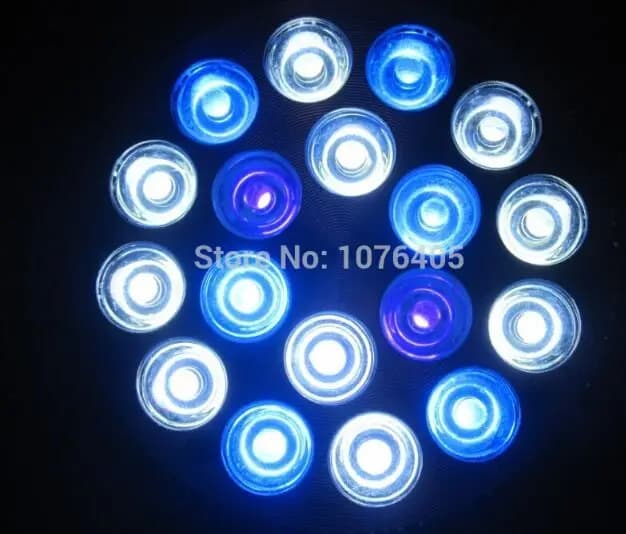 LED Aquarium Light for Saltwater, Plant Bulb, Marine Moral Reef, Sump Algae, Nano Tank, 50 W, 54W