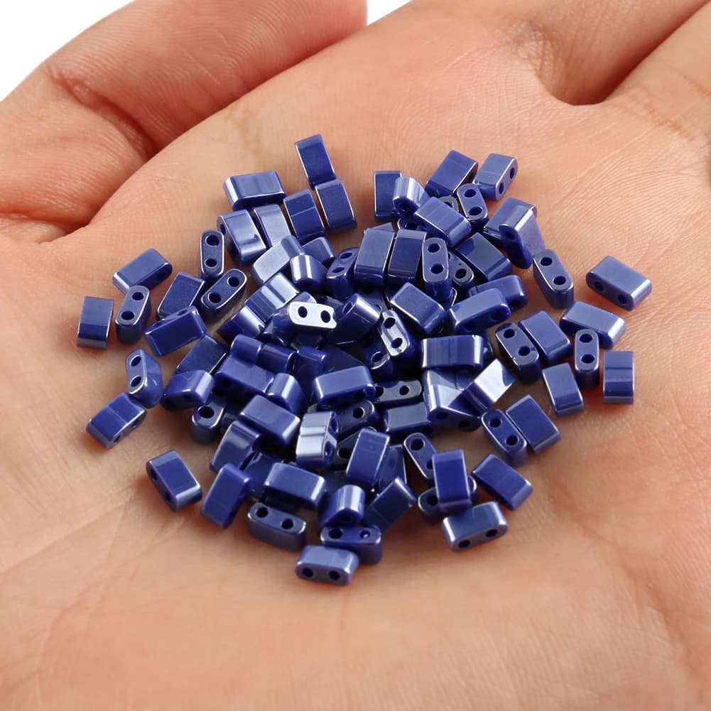 Multicolor Two-Hole Seedbeads for Jewelry