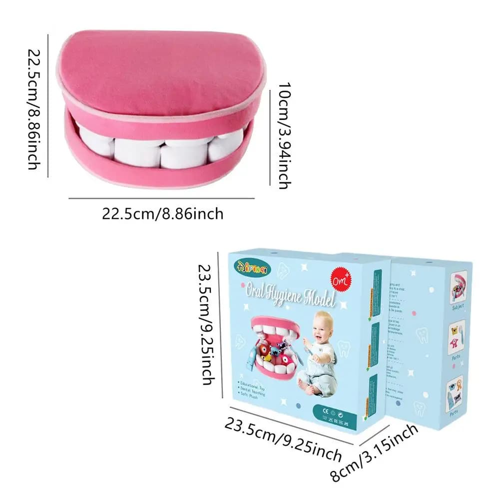 Dental Care Role Play Toy Set for Preschoolers