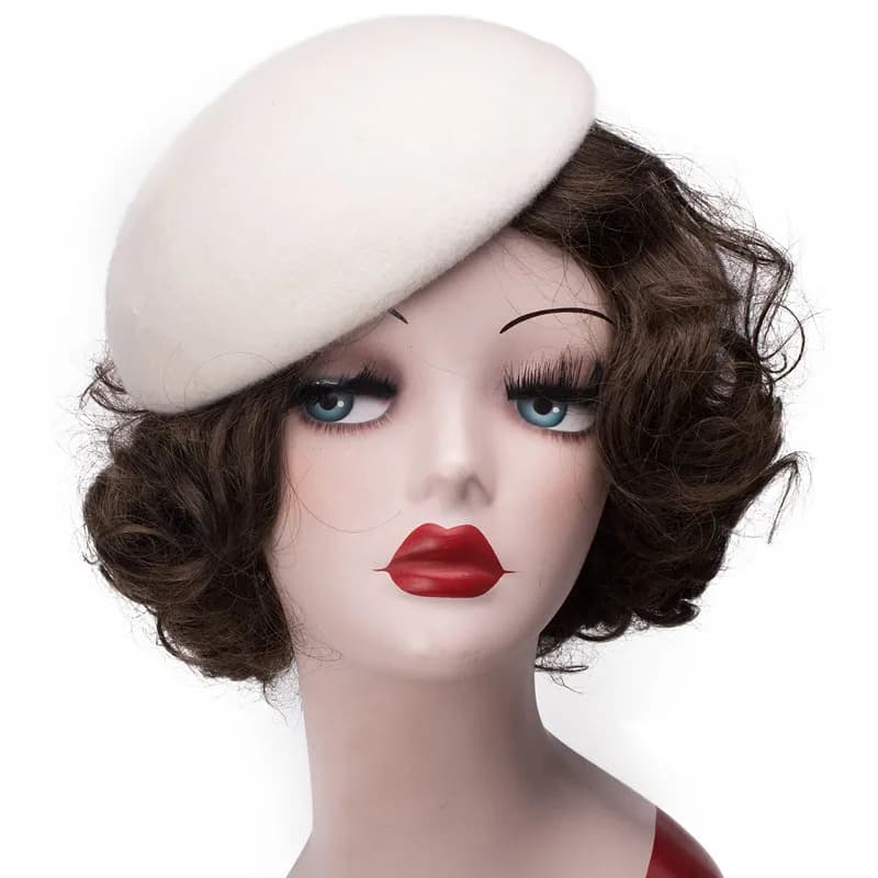 Women's Wool Pillbox Hat