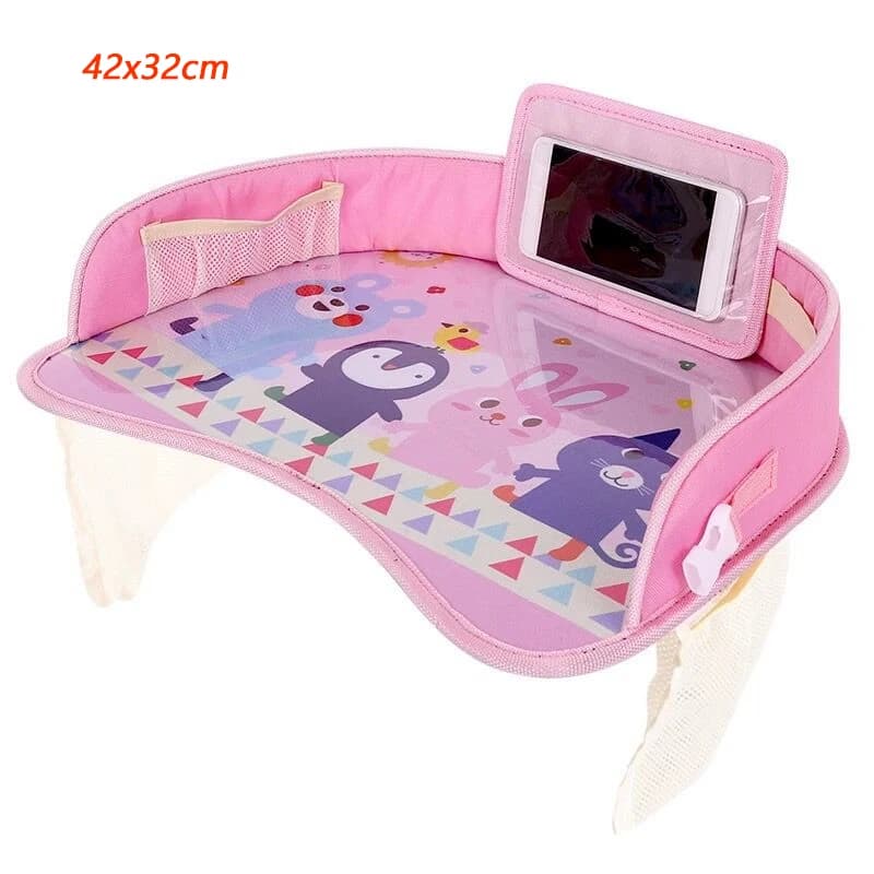 Car Seat Travel Tray Organizer