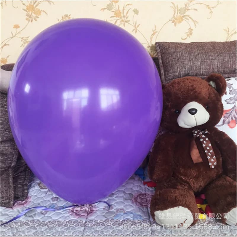 36 Inch Birthday Party Baby Shower Decorations Round Transparent Latex Balloons