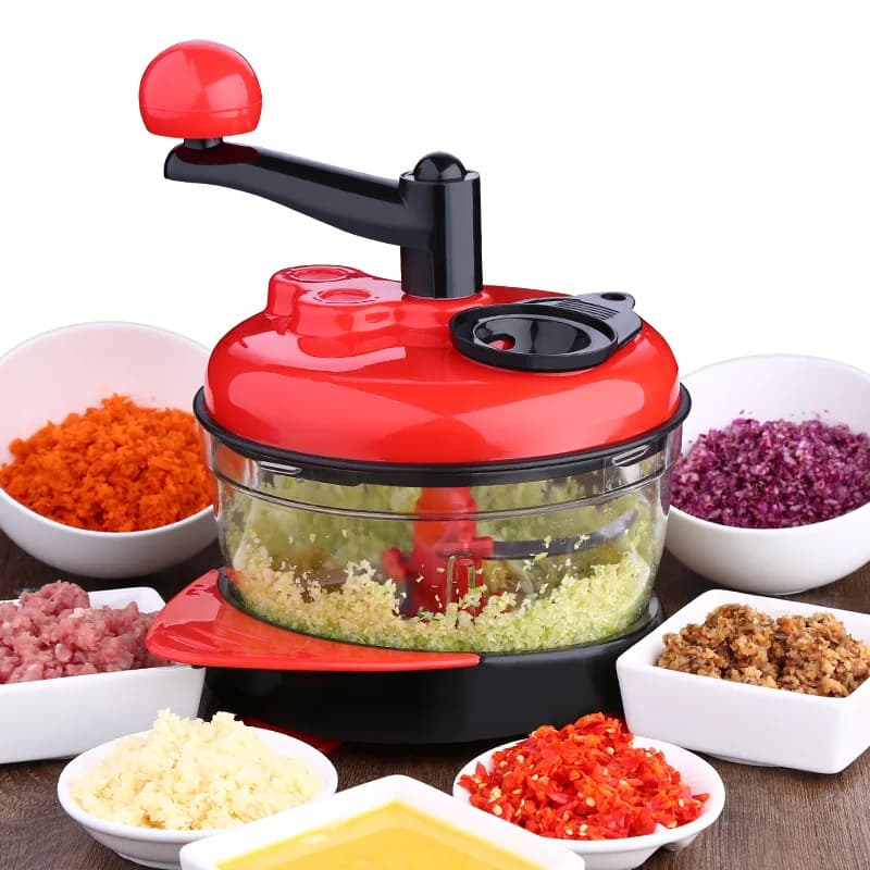 Manual Food Processor and Meat Grinder