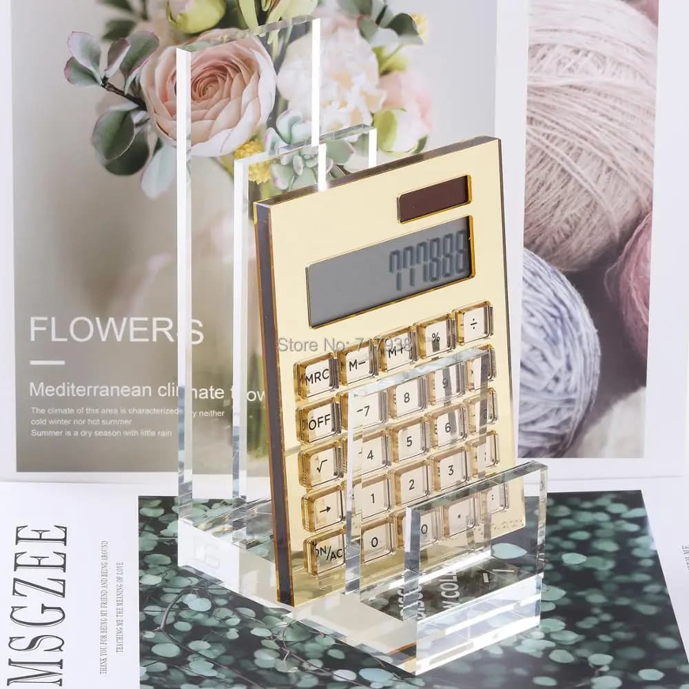 Clear Acrylic Vertical File Organizer
