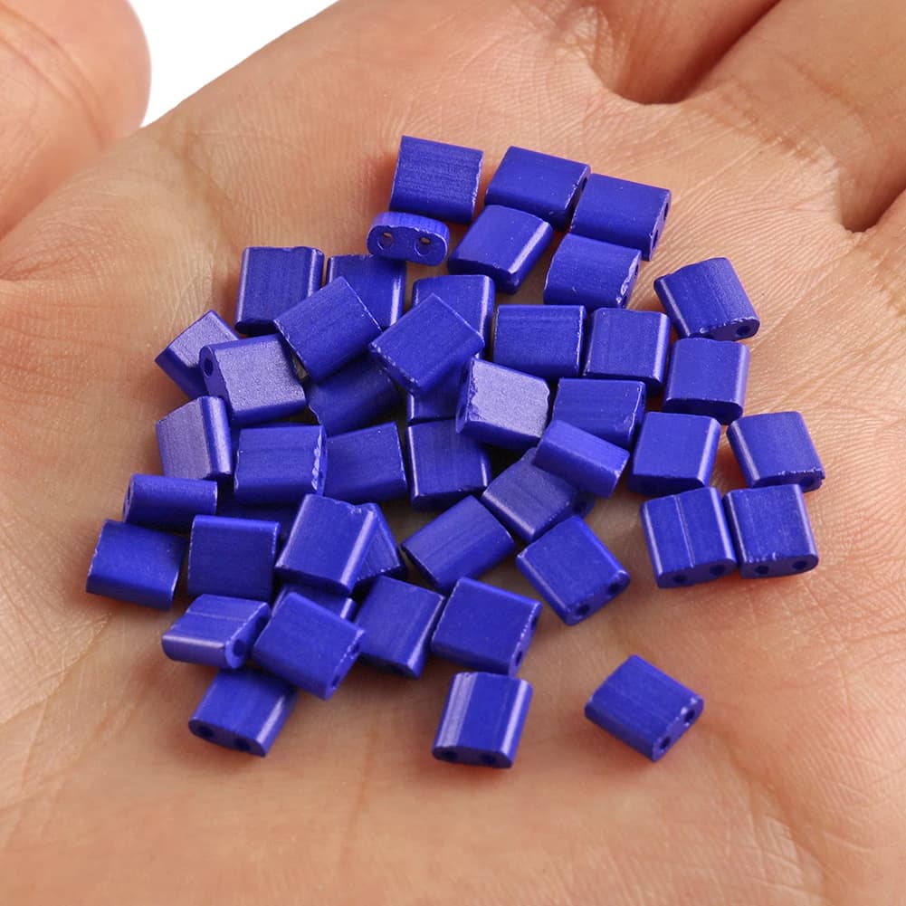 Multicolor Two-Hole Seedbeads for Jewelry