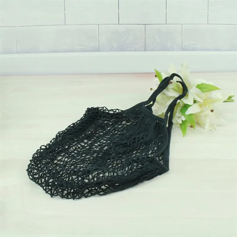 Reusable Cotton Mesh Grocery Bag