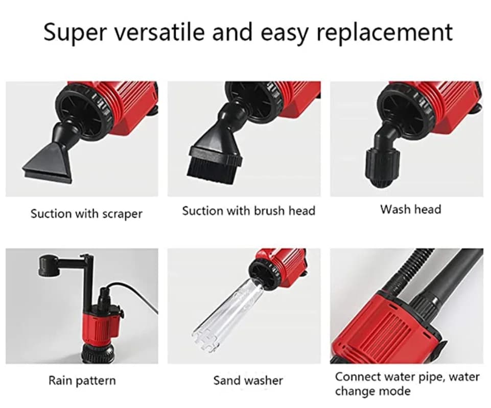 Electric Aquarium Gravel Cleaner and Water Changer