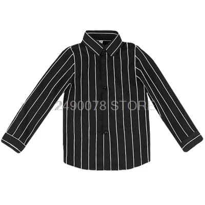 Boys White Long-Sleeve Dress Shirt