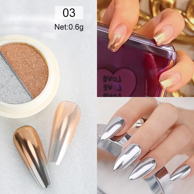 Mirror Powder Nail Art Set