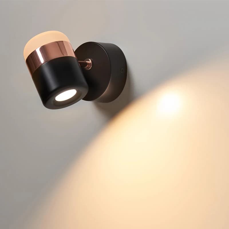 LED Rotating Wall Lamp Modern Metal Bracket Light