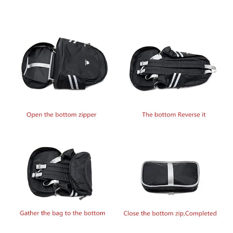 Large Capacity Backpack With Shoe Storage