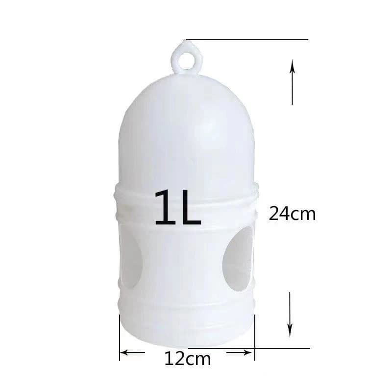 Pigeon Water Feeder with Hanging Loop