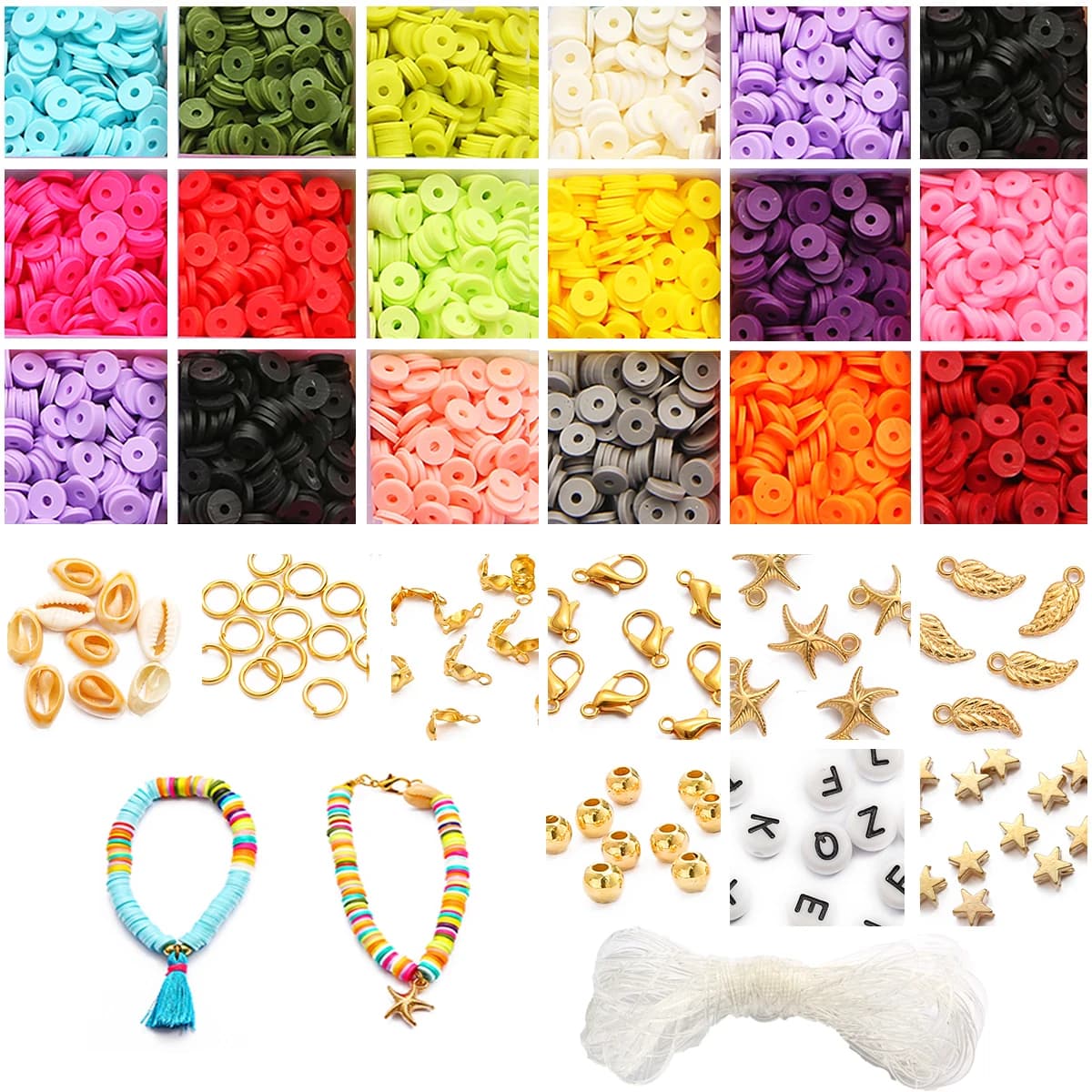 Jewelry Making Kit With Acrylic Beads