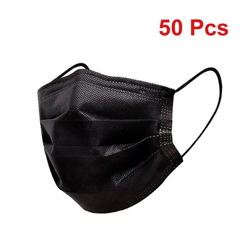 Disposable 3-Layer Face Masks with Earloops