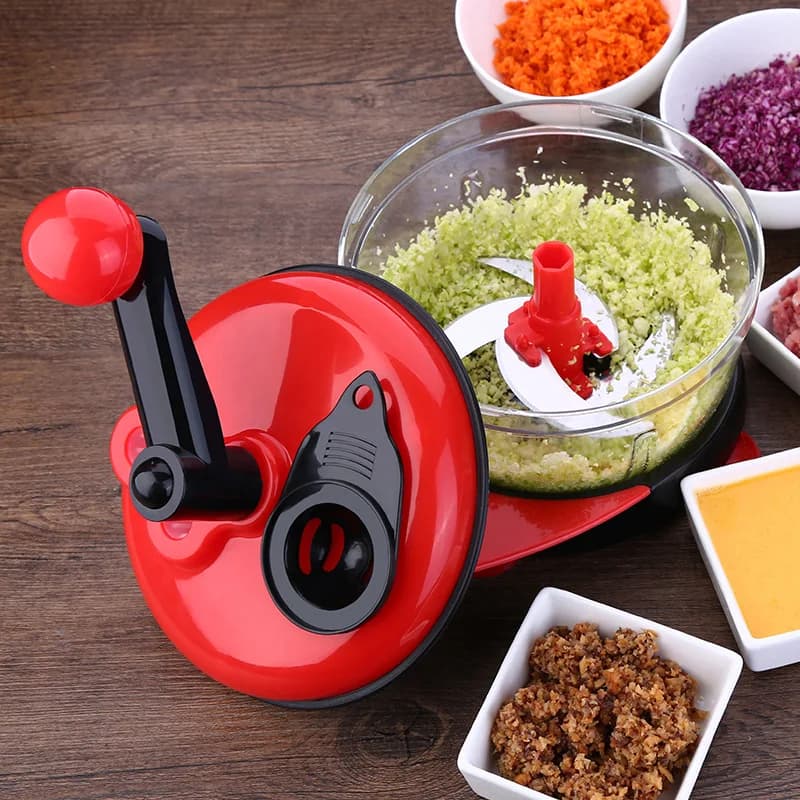 Manual Food Processor and Meat Grinder
