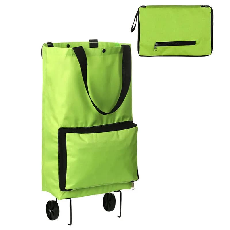 Folding Shopping Cart with Wheels