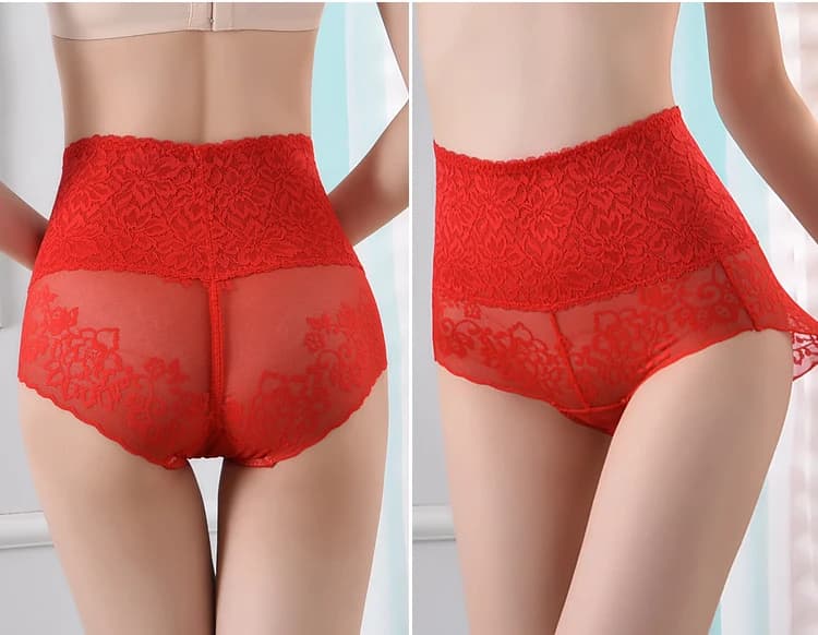 Women's High Waist Lace Panties