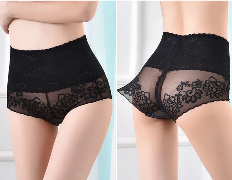 Women's High Waist Lace Panties