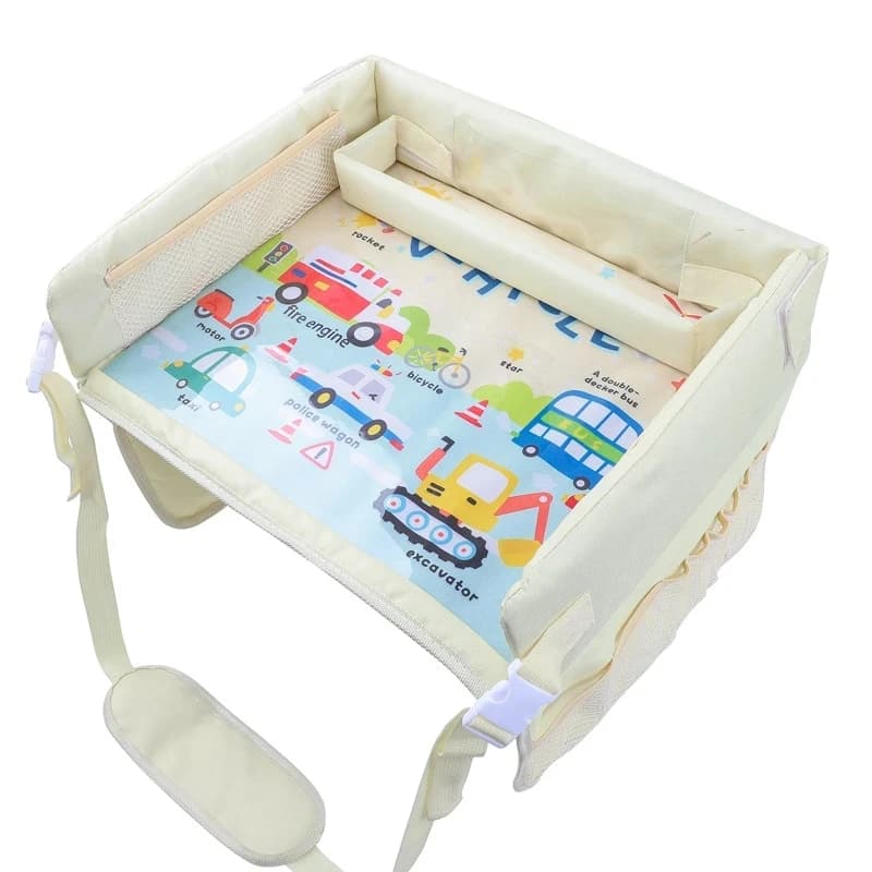 Car Seat Travel Tray Organizer