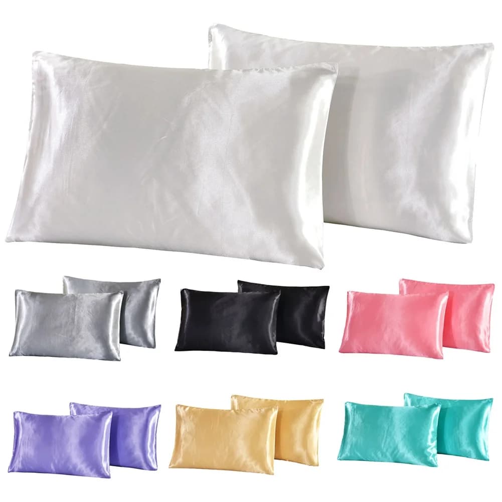 Satin Silk Pillowcase Queen Size