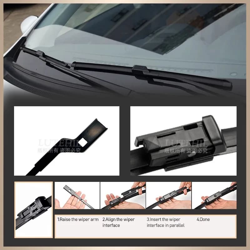 VW T-Cross Wiper Blade Set 2018-2025