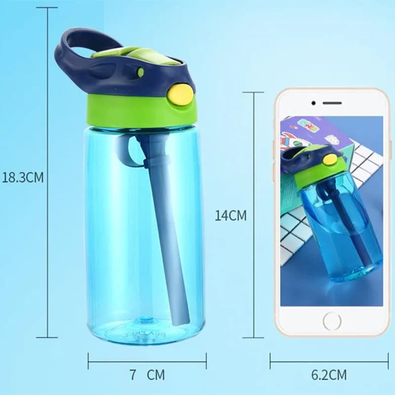 Kids Water Bottle with Straw