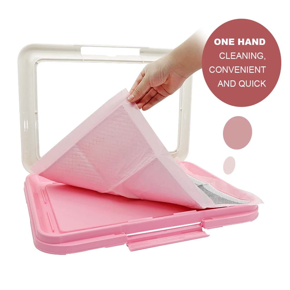Indoor Dog Potty Training Toilet Tray