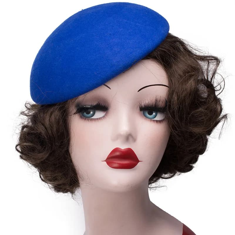 Women's Wool Pillbox Hat