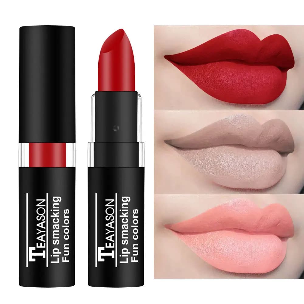12 Color Waterproof Matte Lipstick Palette