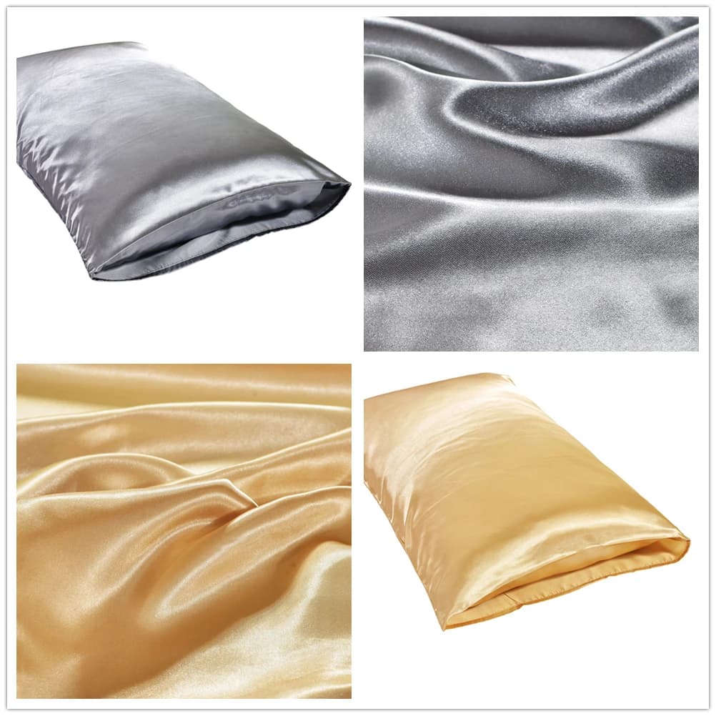Satin Silk Pillowcase Queen Size