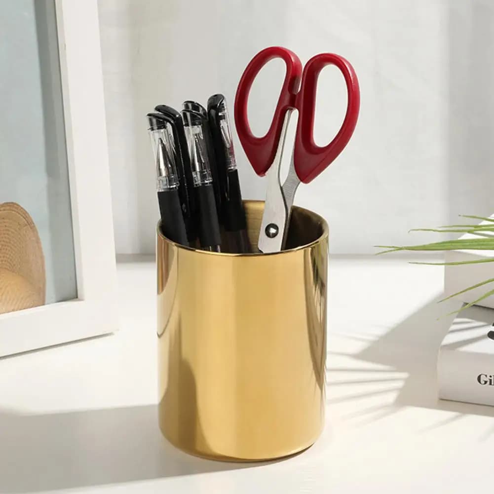 Stainless Steel Pen Holder Organizer