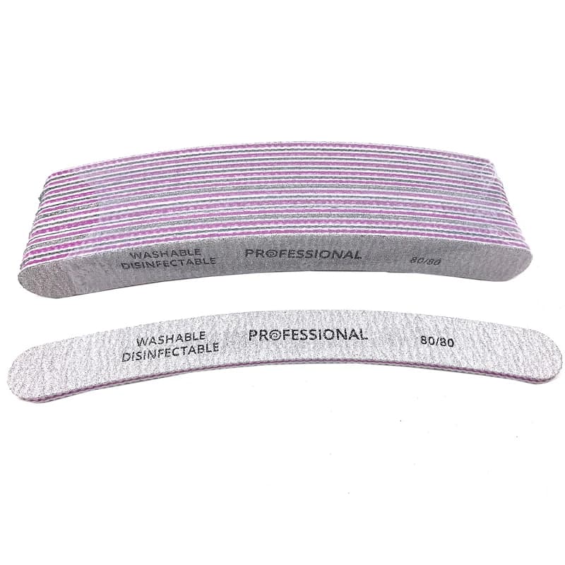 Curved Nail File Set - 5 Piece
