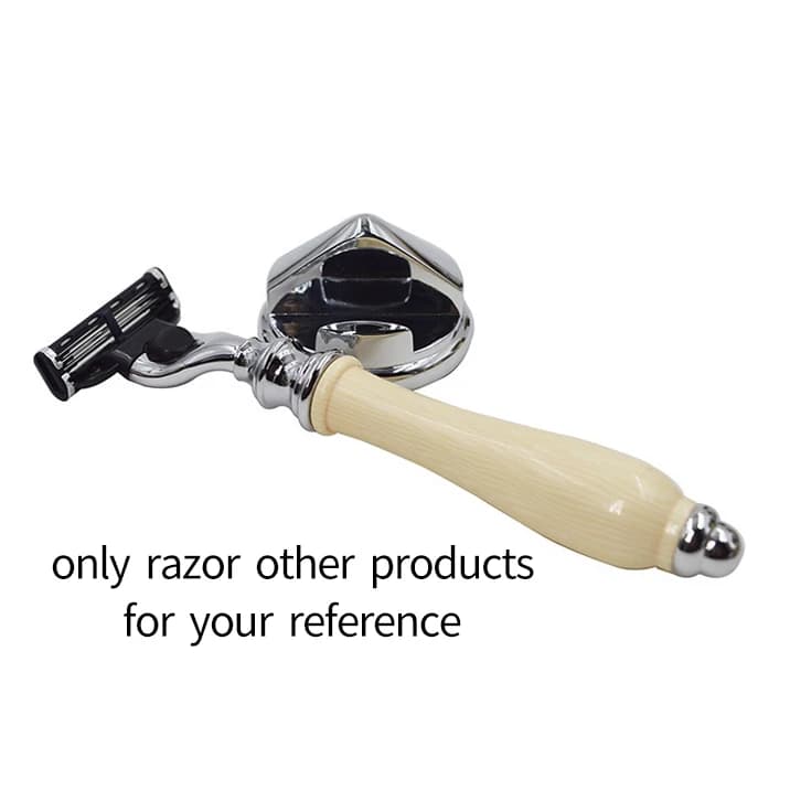 3-Blade Safety Razor for Men