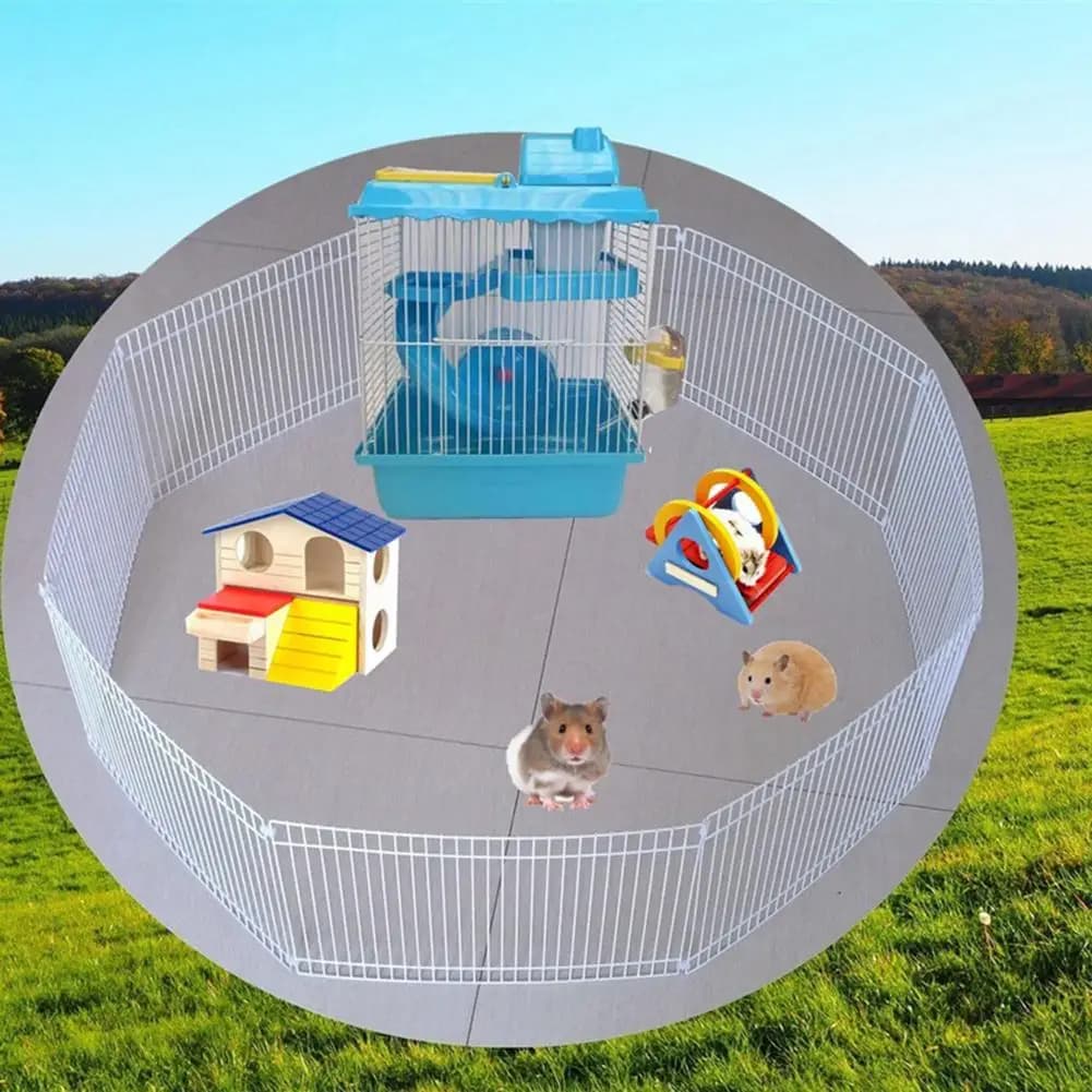 Small Pet Playpen Fence Cage Kit