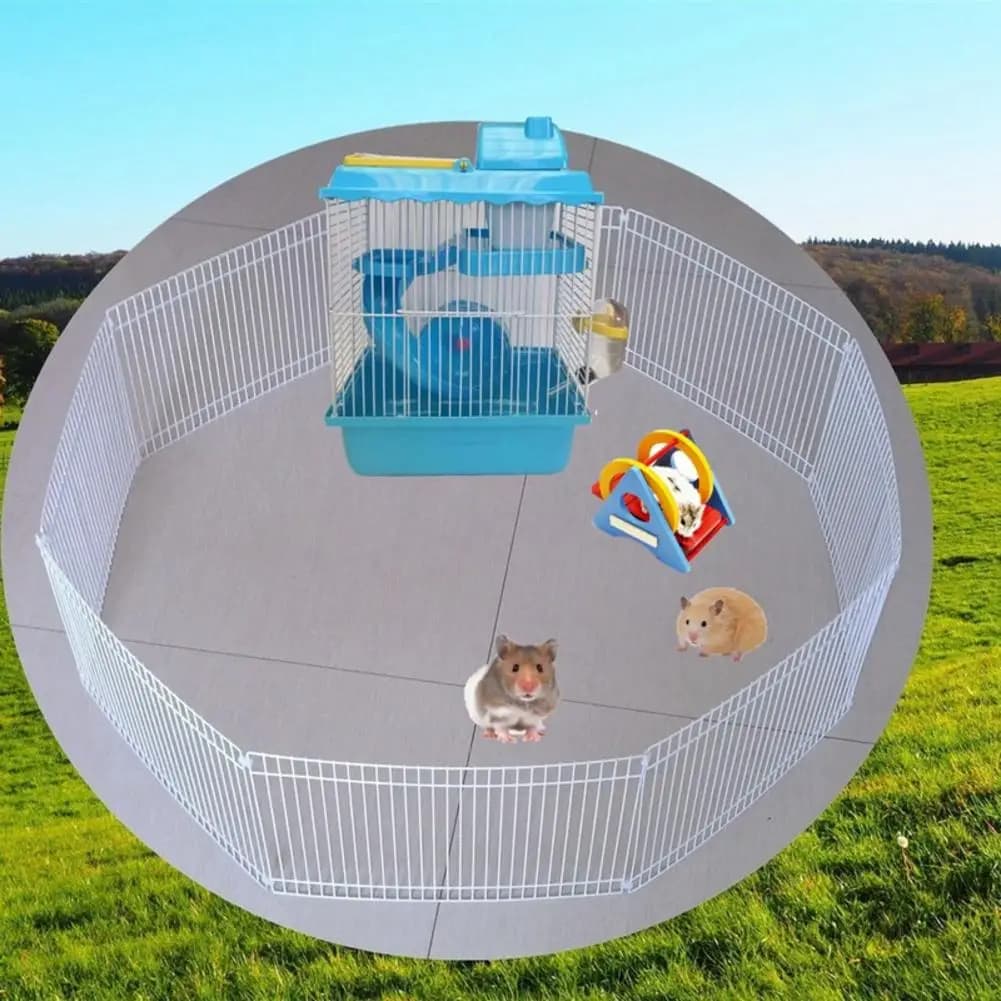 Small Pet Playpen Fence Cage Kit