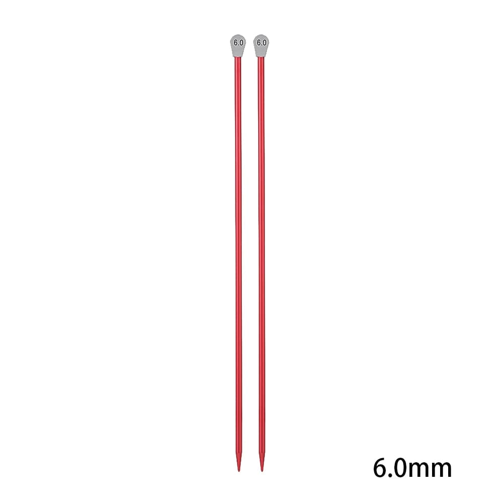 Aluminum Straight Knitting Needles 35cm