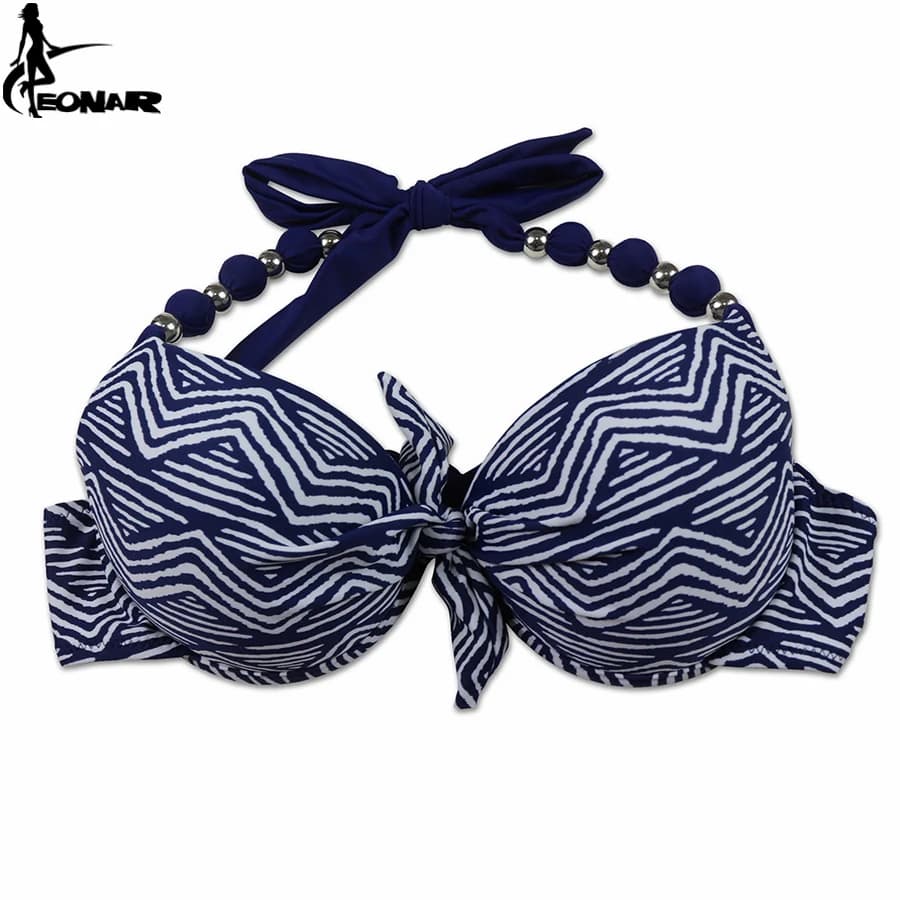 Push-Up Halter Bikini Top and Bottom Set