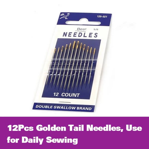 Stainless Steel Sewing Needles and Pins Set