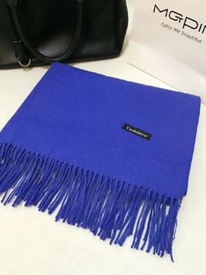 Soft Wrap Shawl with Tassels