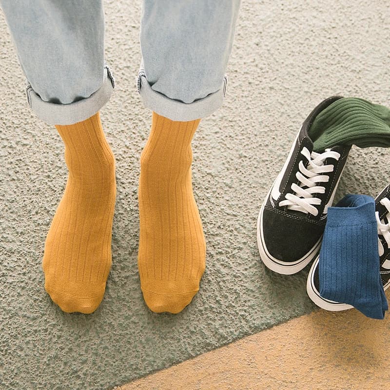 Men's Cotton Crew Socks