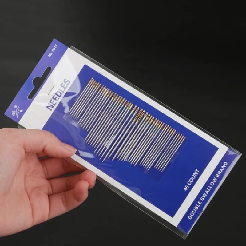 Stainless Steel Sewing Needles and Pins Set
