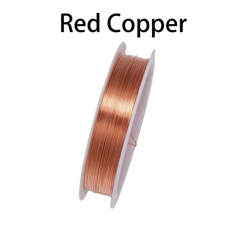 Copper Wire Beading Set, Multiple Gauges