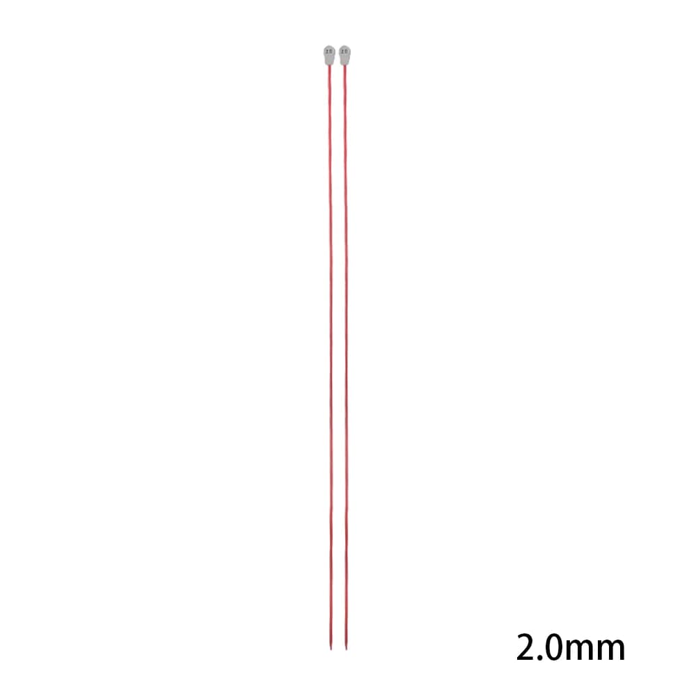 Aluminum Straight Knitting Needles 35cm