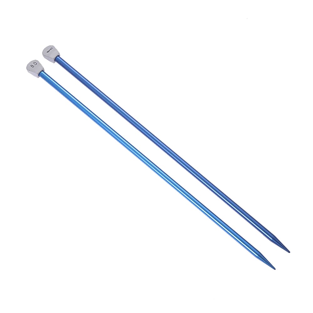 Aluminum Straight Knitting Needles 35cm