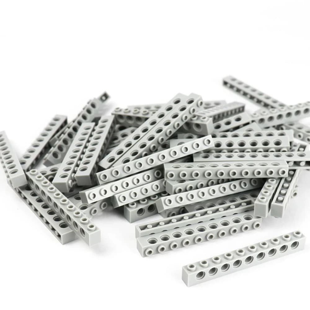 Technical Brick Beams 1x10 with Holes