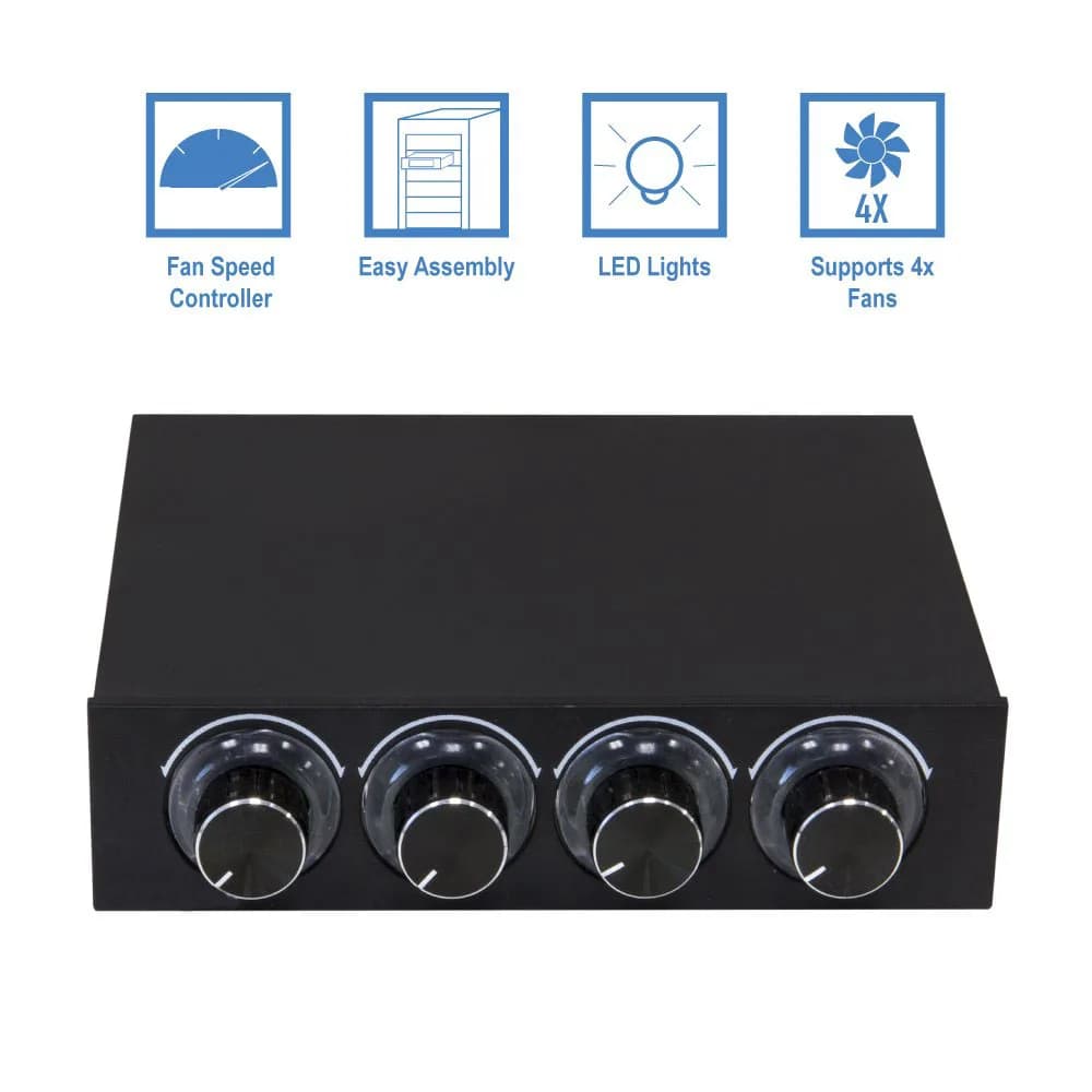 4 Channel PC Fan Speed Controller
