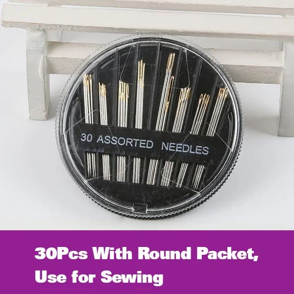Stainless Steel Sewing Needles and Pins Set